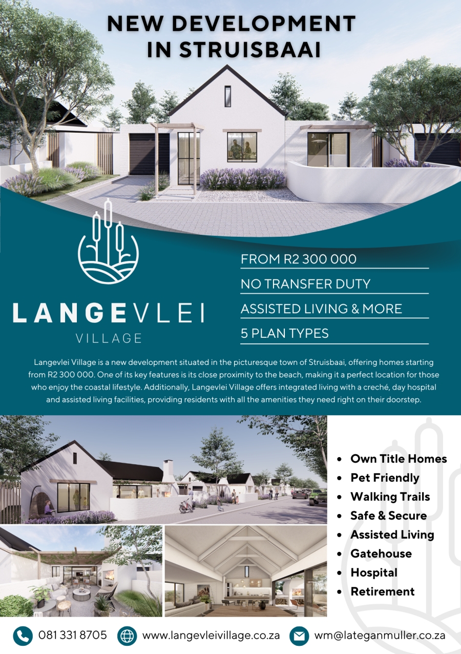 2 Bedroom Property for Sale in Struisbaai Western Cape